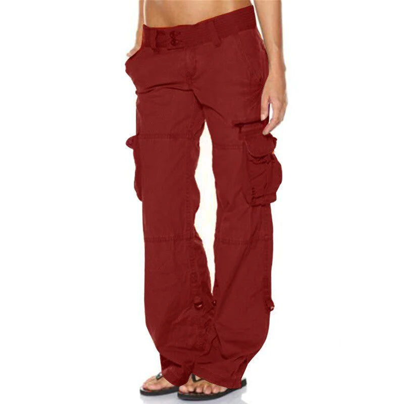 Madeline | Women's Cargo Trousers with Pockets