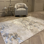 Maia Grey and Silver Rug - Elegance Inspired by Marble!