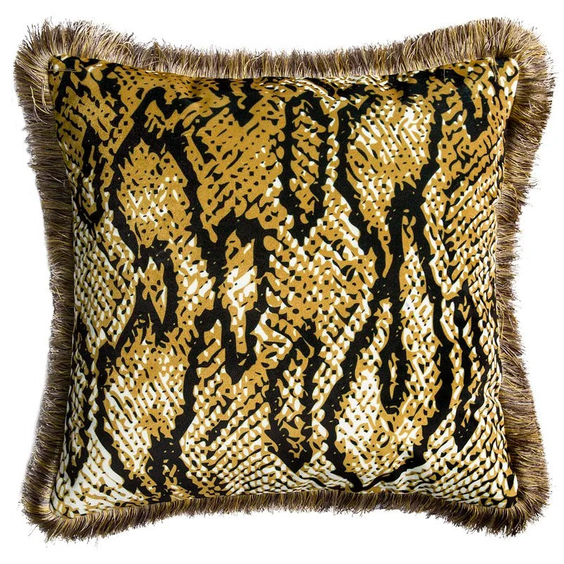 Bee Patterned Decorative Pillow