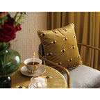 Bee Patterned Decorative Pillow