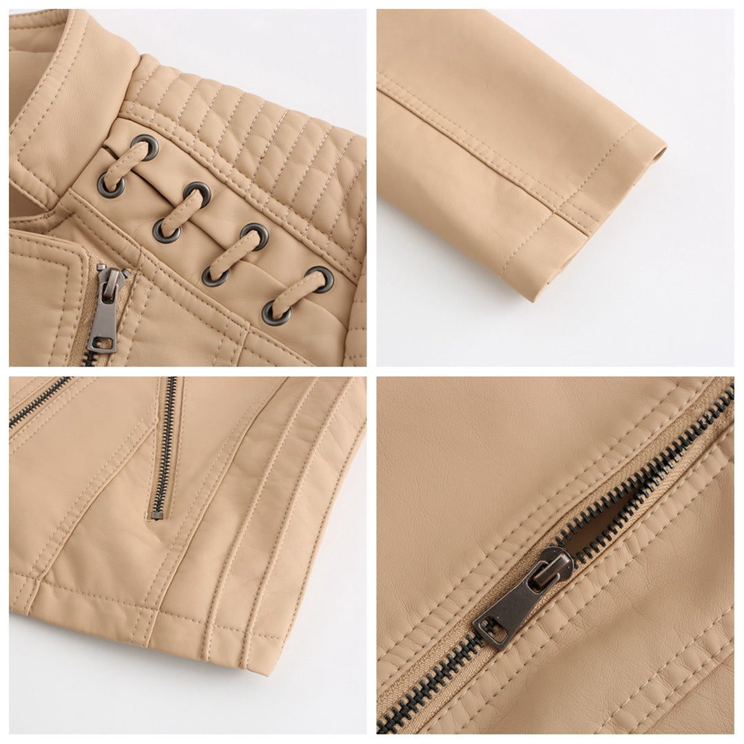 Marie | Chic Leather Jacket