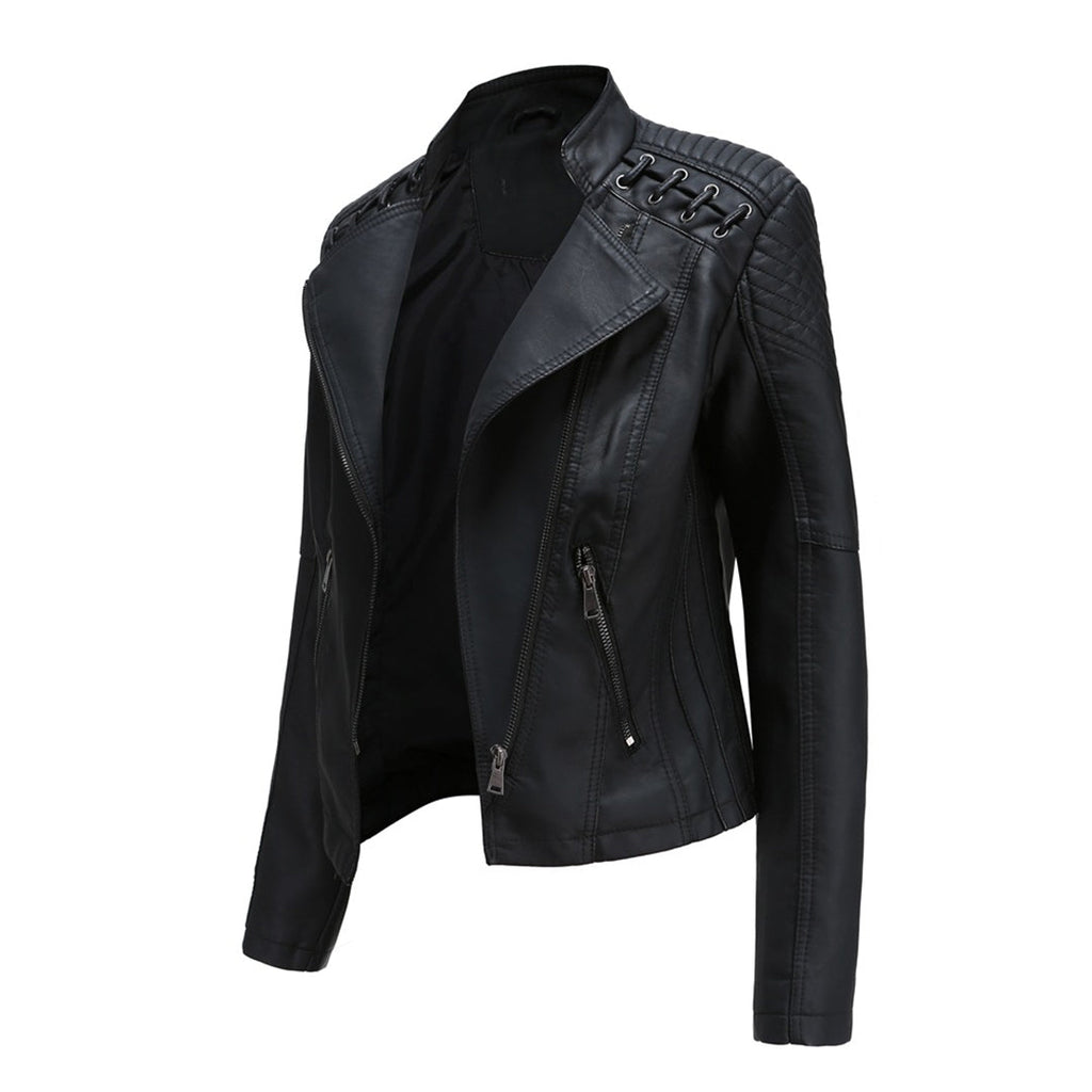Marie | Chic Leather Jacket