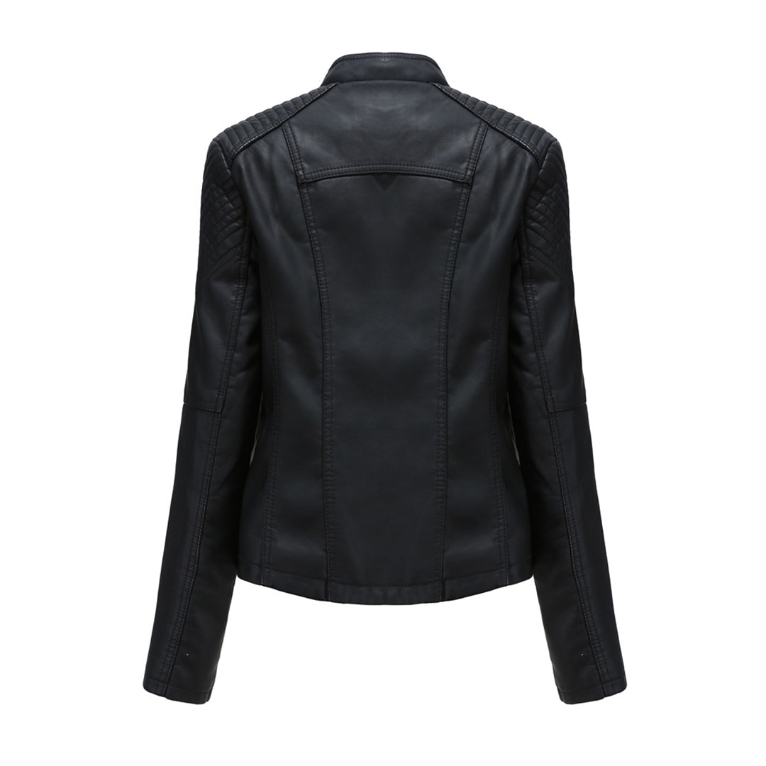 Marie | Chic Leather Jacket