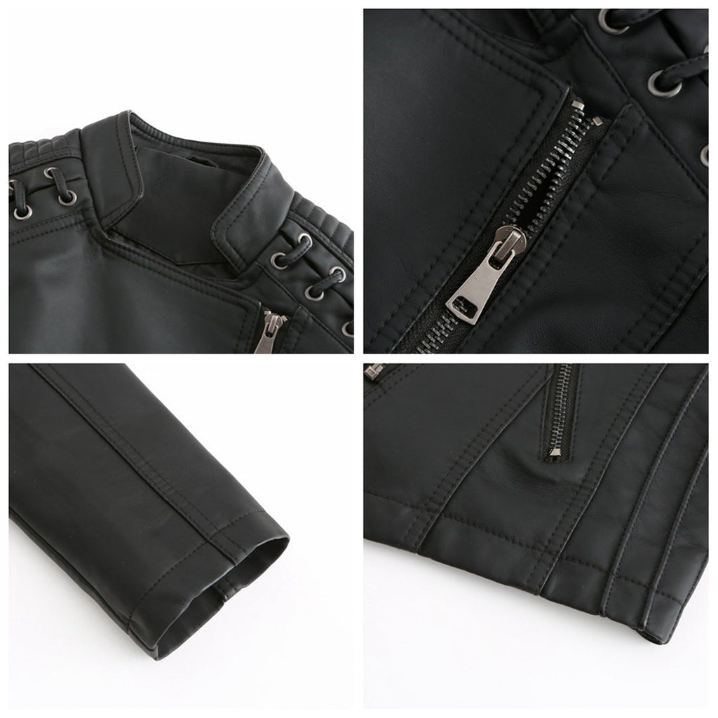 Marie | Chic Leather Jacket