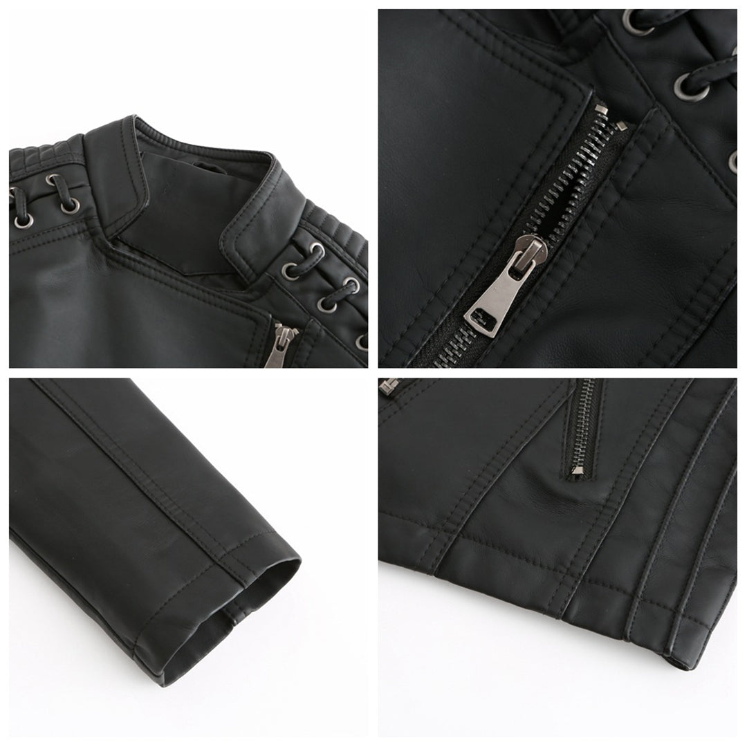 Marie | Chic Leather Jacket
