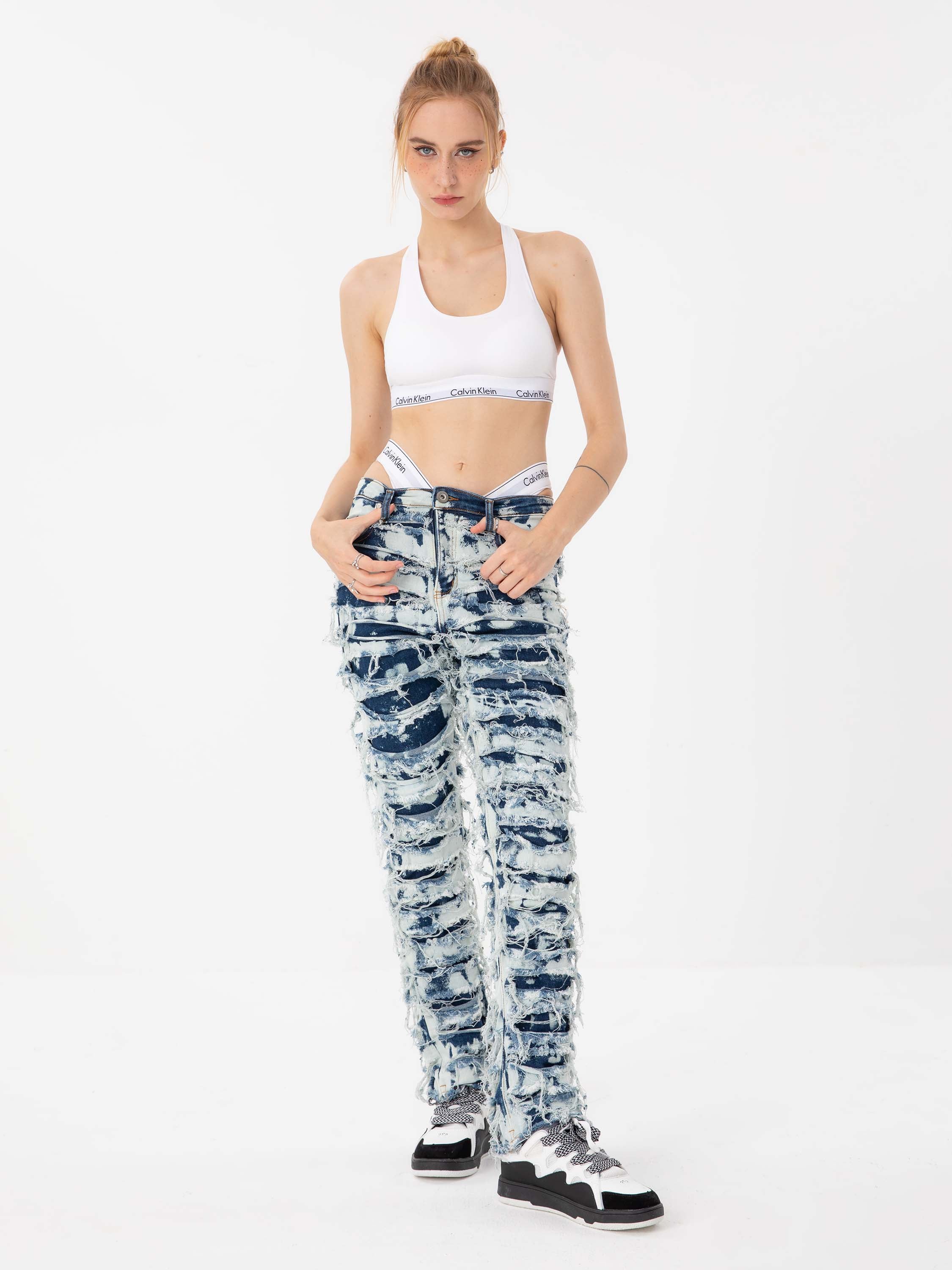 Maron | Retro-Inspired High Street Vintage Wash Jeans