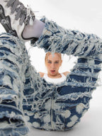 Maron | Retro-Inspired High Street Vintage Wash Jeans
