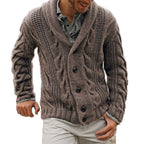 Max | Cozy Knitted Wool Cardigan for Men