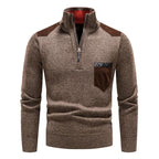 BELVA - Comfortable Men's Winter Zip Sweater