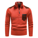 BELVA - Comfortable Men's Winter Zip Sweater