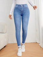 Mila | Women's High-Waisted Slim Fit Jeans