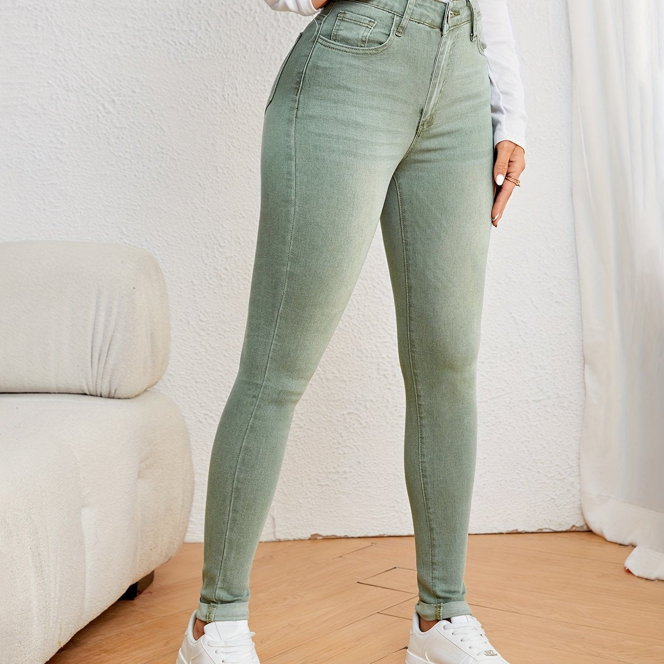 Mila | Women's High-Waisted Slim Fit Jeans