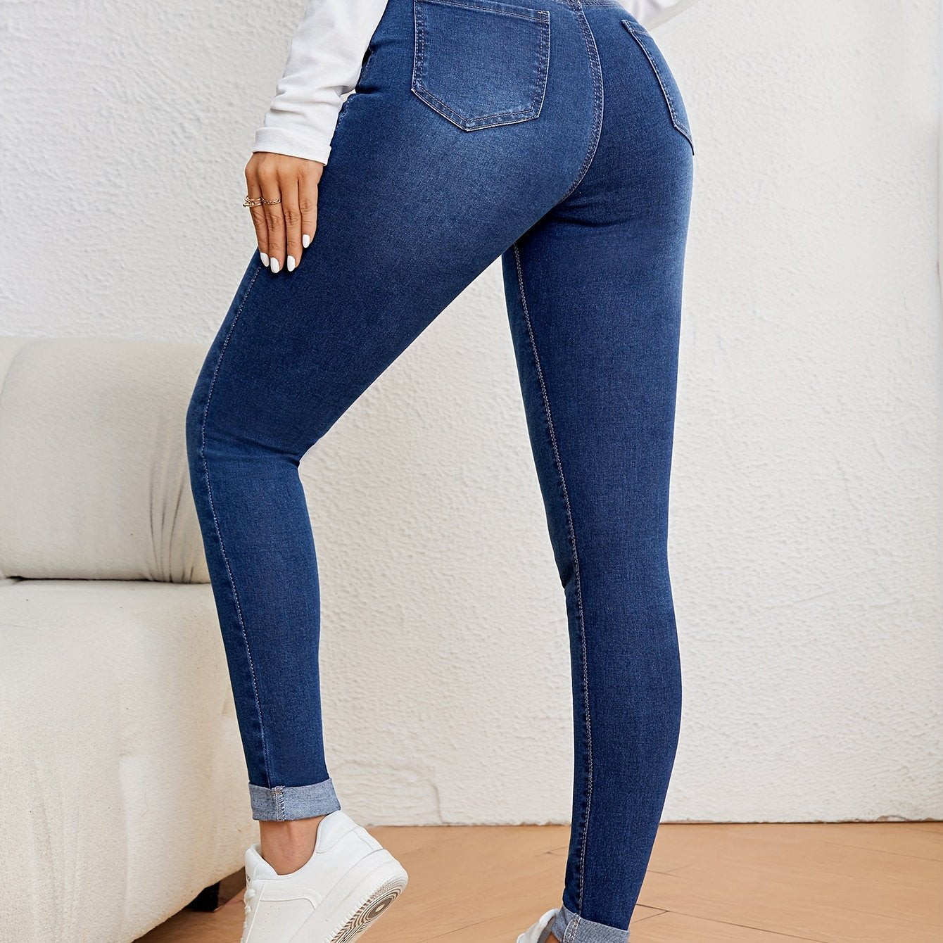 Mila | Women's High-Waisted Slim Fit Jeans