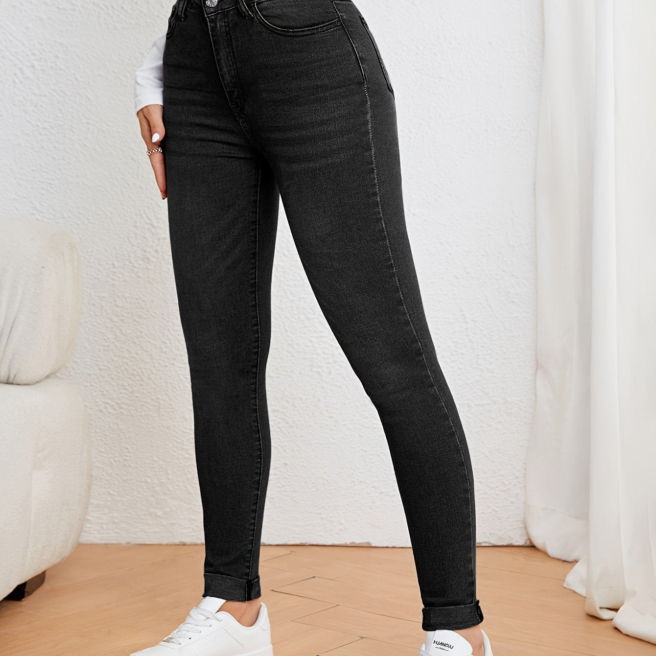 Mila | Women's High-Waisted Slim Fit Jeans