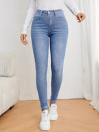 Mila | Women's High-Waisted Slim Fit Jeans