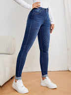 Mila | Women's High-Waisted Slim Fit Jeans