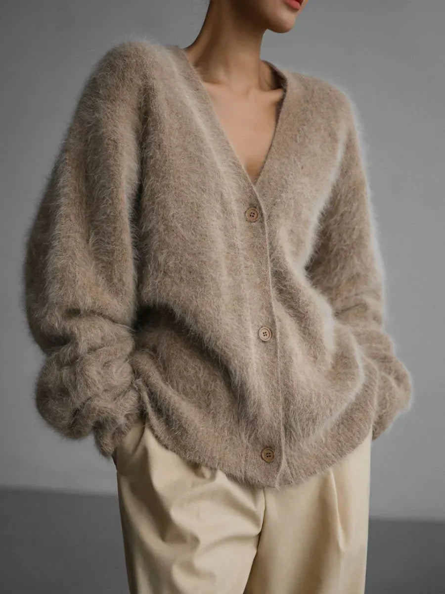 Mila | Cozy Plush Women's Cardigan