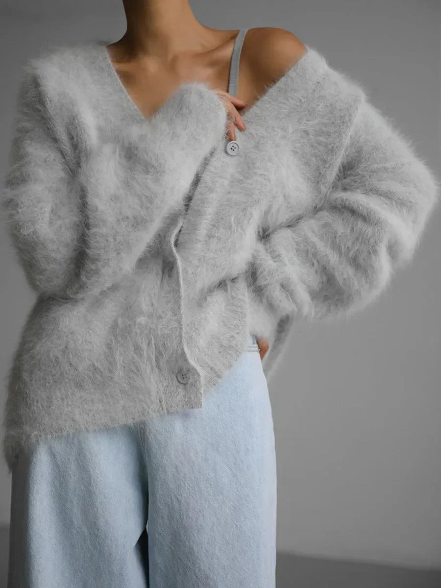 Mila | Cozy Plush Women's Cardigan