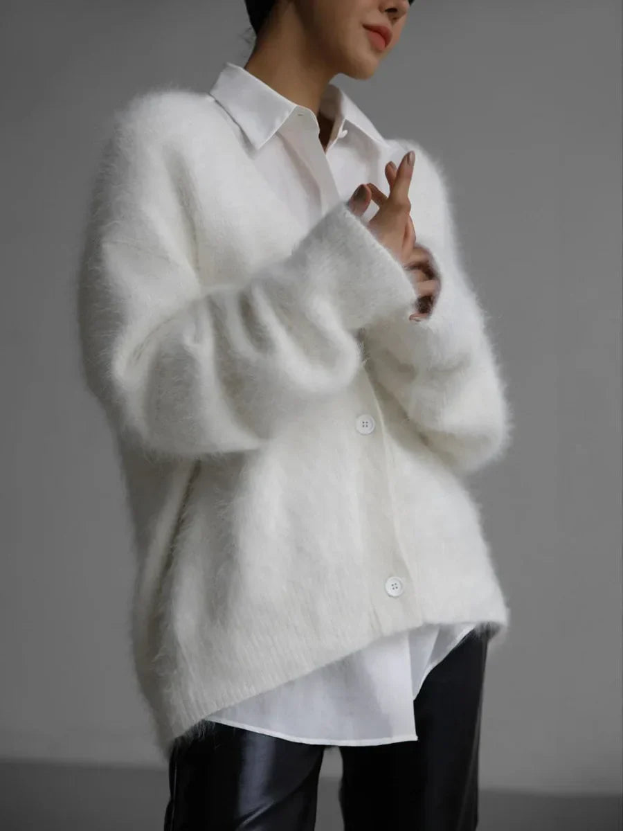 Mila | Cozy Plush Women's Cardigan
