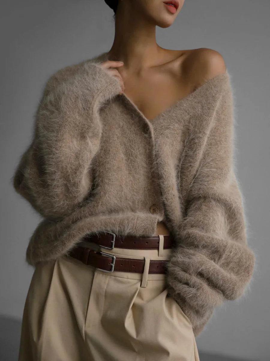 Mila | Cozy Plush Women's Cardigan