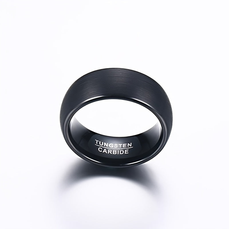 Milan | Premium Matte Black Men's Ring