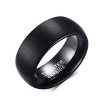 Milan | Premium Matte Black Men's Ring