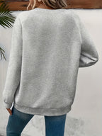 Milou | Milano Patterned Pullover Sweatshirt