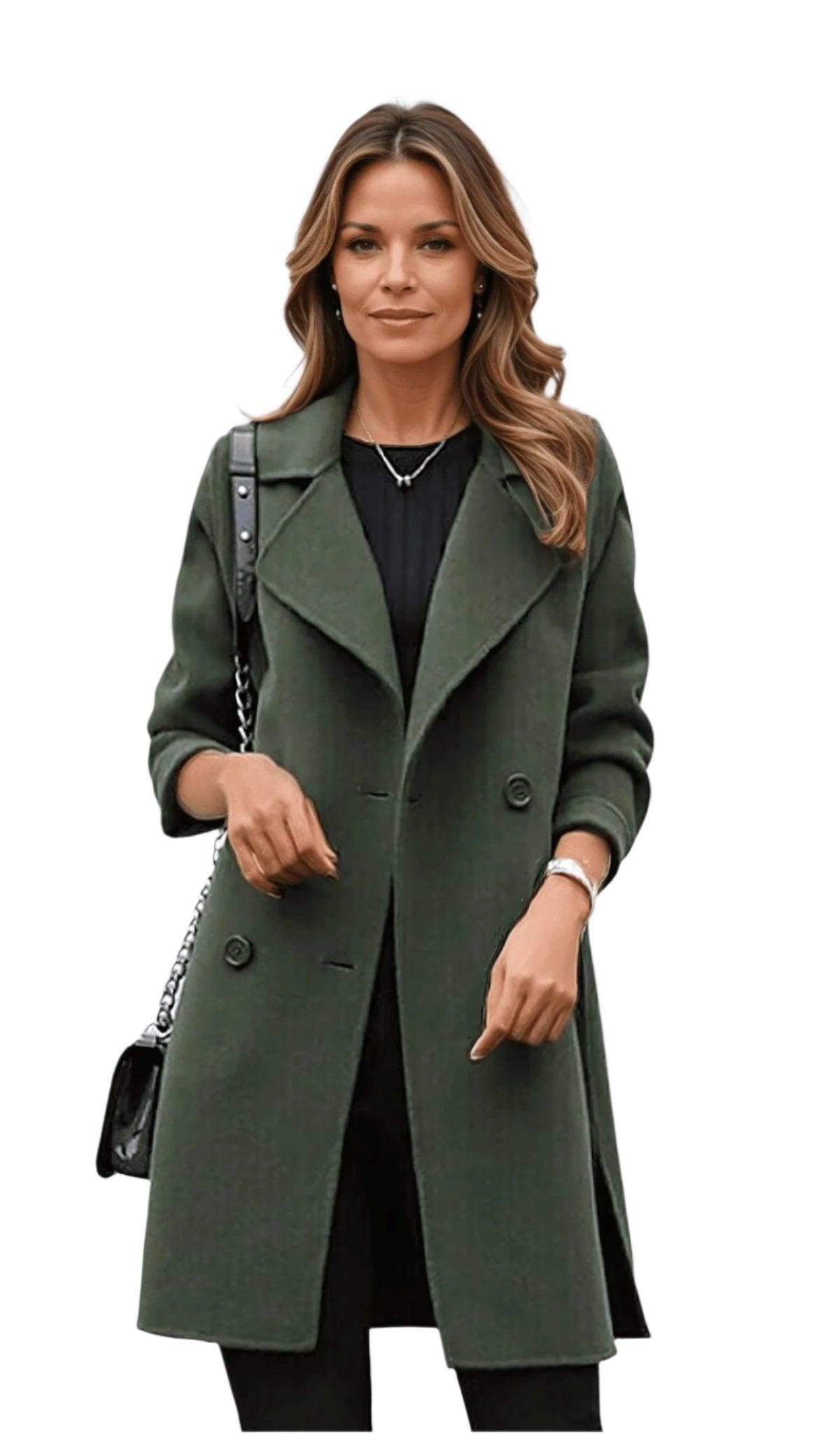 Beatrix – Tailored Water-Resistant Trench Coat