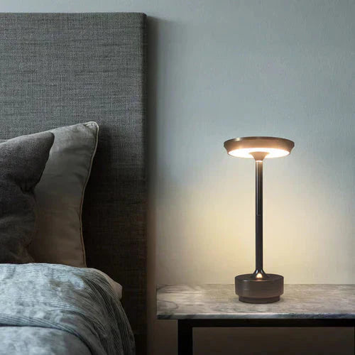GlowBeam Wireless USB Table Lamp with Charging Capability