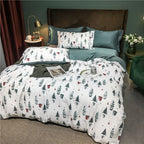 Luxurious Soft Fabric Christmas Elegance Bed Linen Set