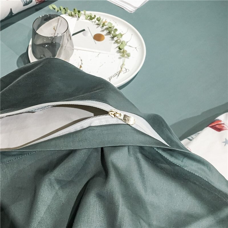 Luxurious Soft Fabric Christmas Elegance Bed Linen Set