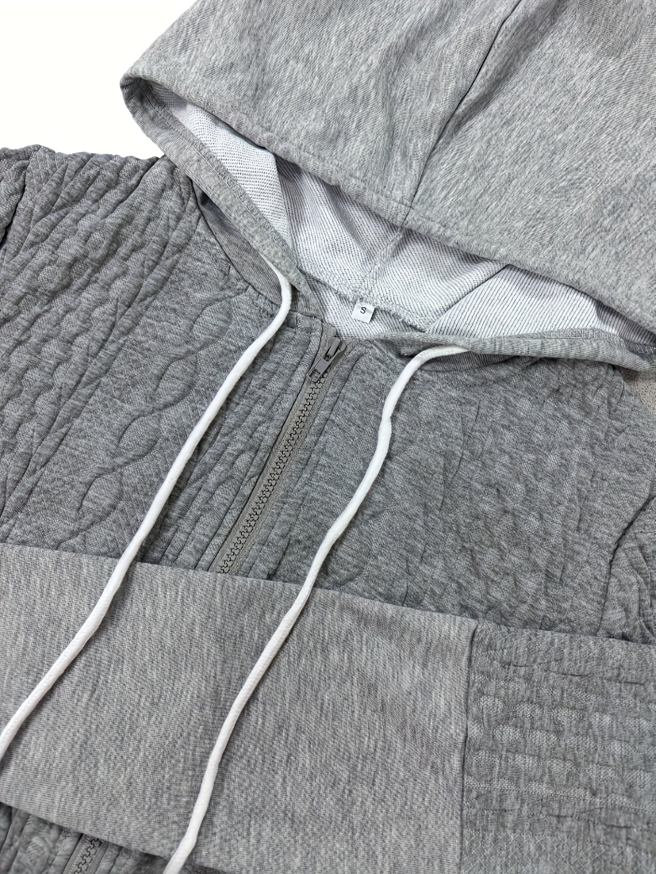 Nina | Relaxed Color Block Hoodie Jacket