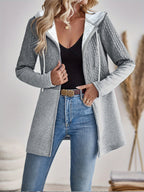 Nina | Relaxed Color Block Hoodie Jacket