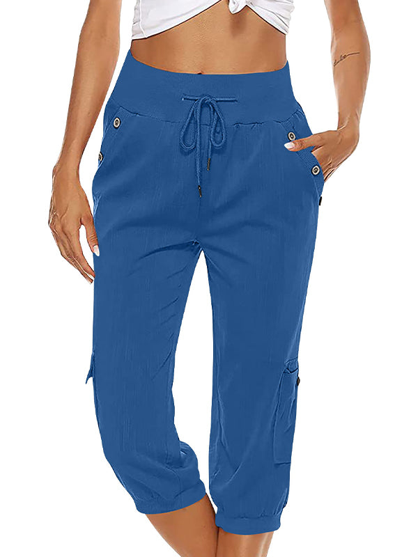 Nina | Cozy 3/4 Length Women's Trousers
