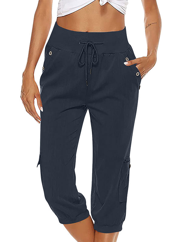 Nina | Cozy 3/4 Length Women's Trousers