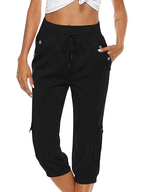 Nina | Cozy 3/4 Length Women's Trousers