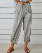 Nina | High-Waisted Loose Fit Trousers