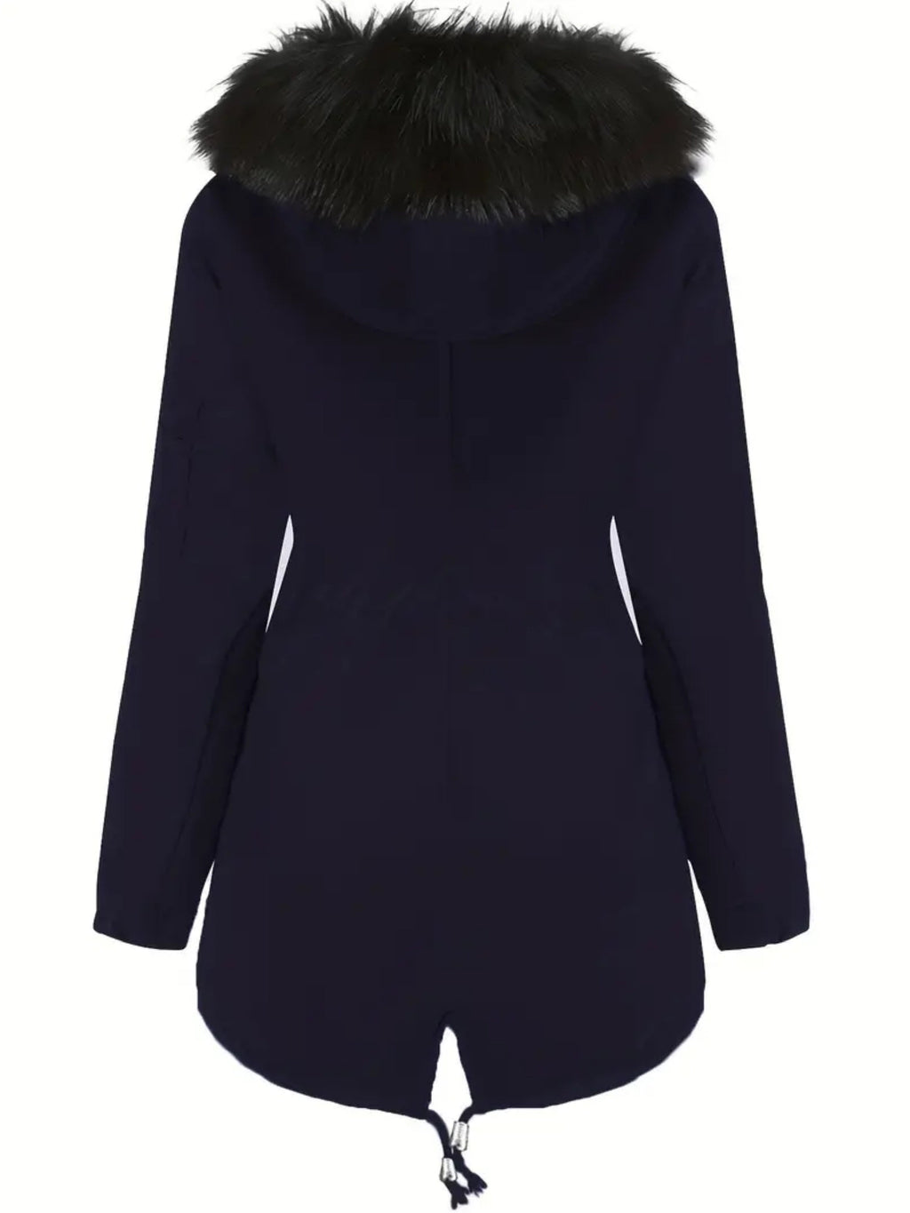 Nina | Cozy Zip-Up Fuzzy Hoodie Parka