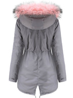 Nina | Cozy Zip-Up Fuzzy Hoodie Parka