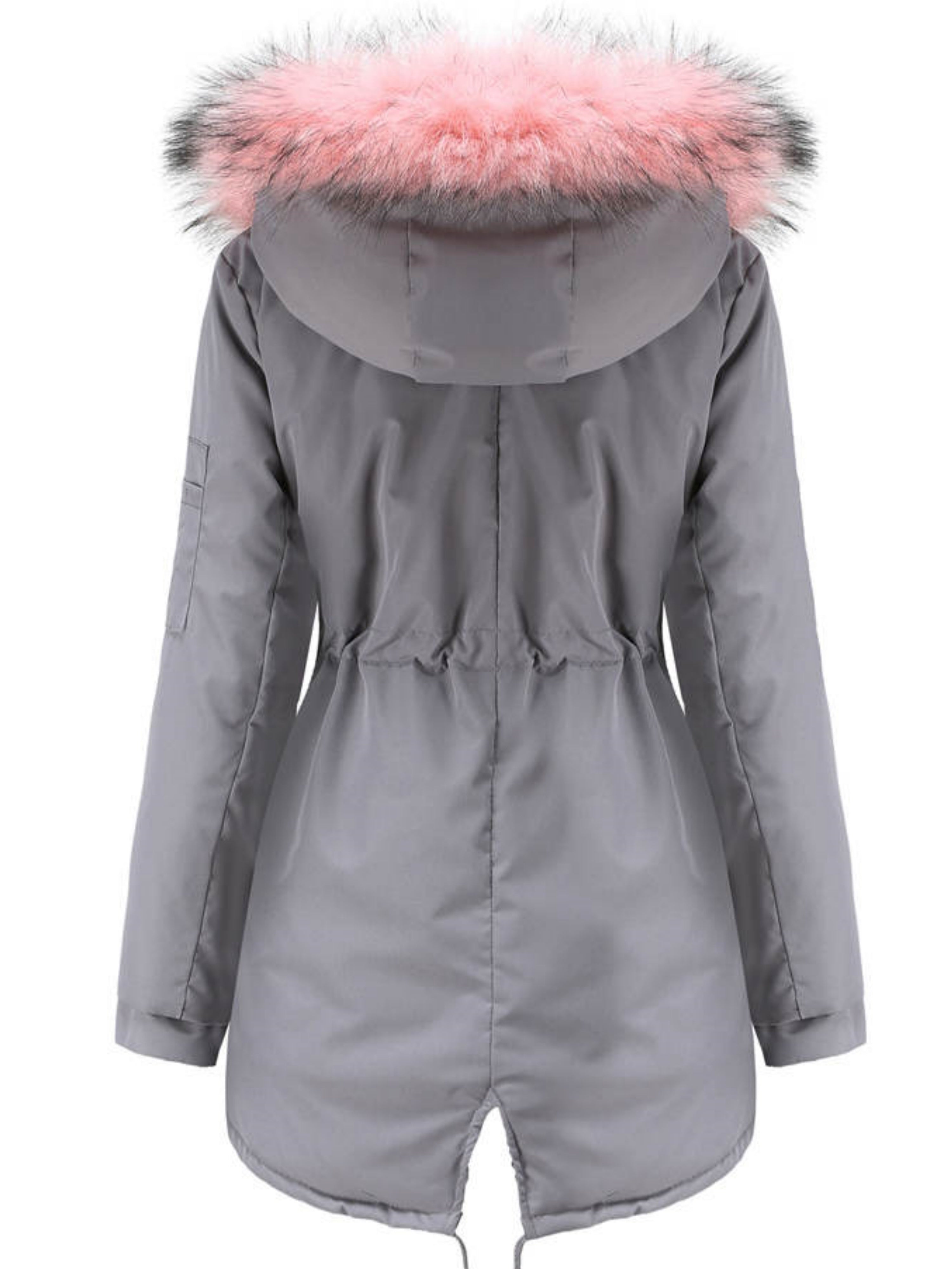 Nina | Cozy Zip-Up Fuzzy Hoodie Parka