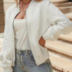Nina | Quilted Bomber Jacket