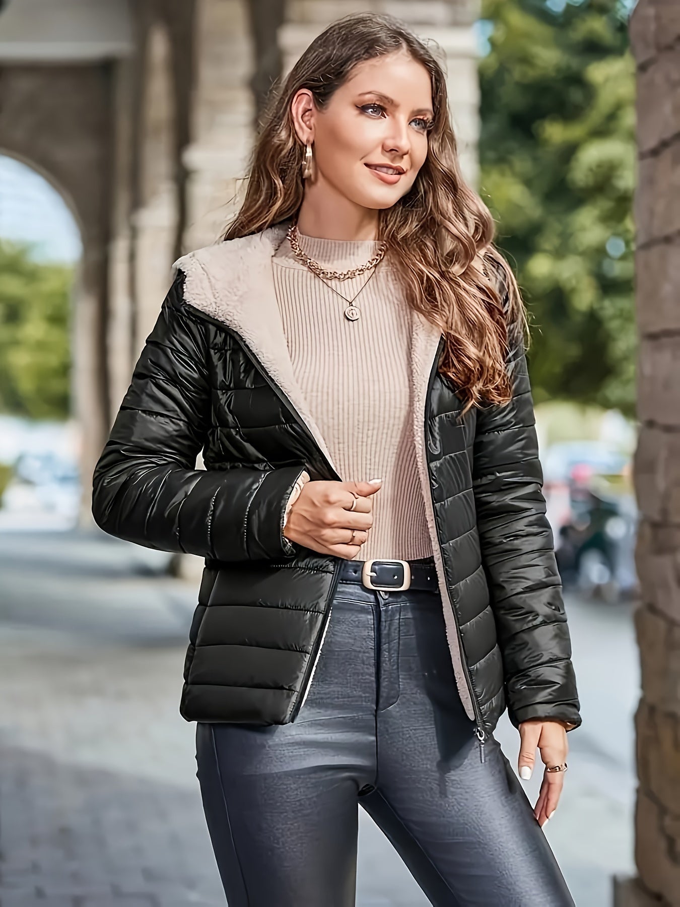 Nina | Cozy Insulated Hoodie Jacket