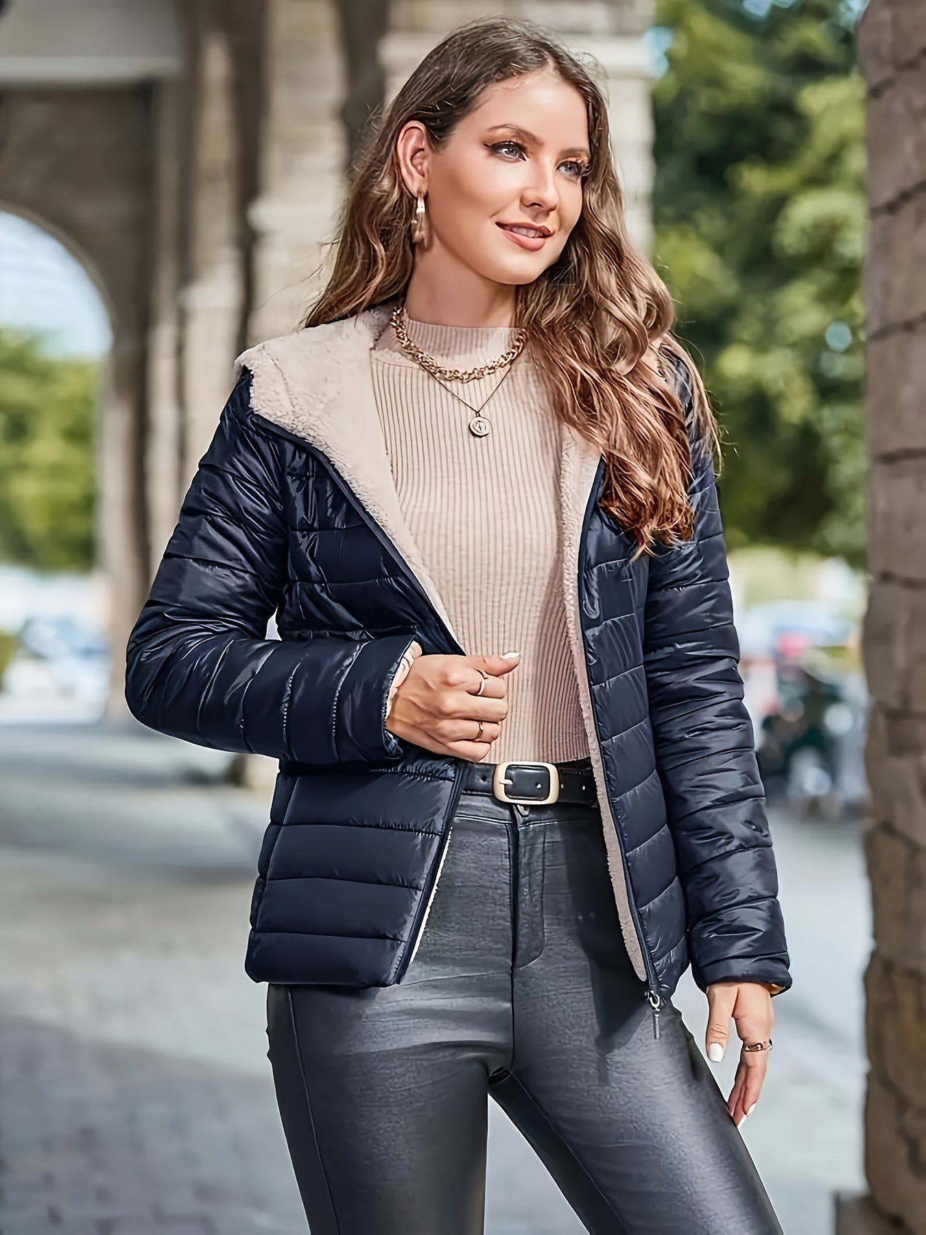 Nina | Cozy Insulated Hoodie Jacket