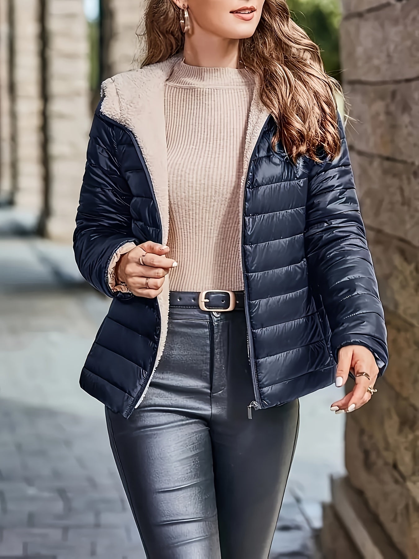 Nina | Cozy Insulated Hoodie Jacket