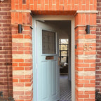 Satin Finish Brass House Numbers – Classic Elegance