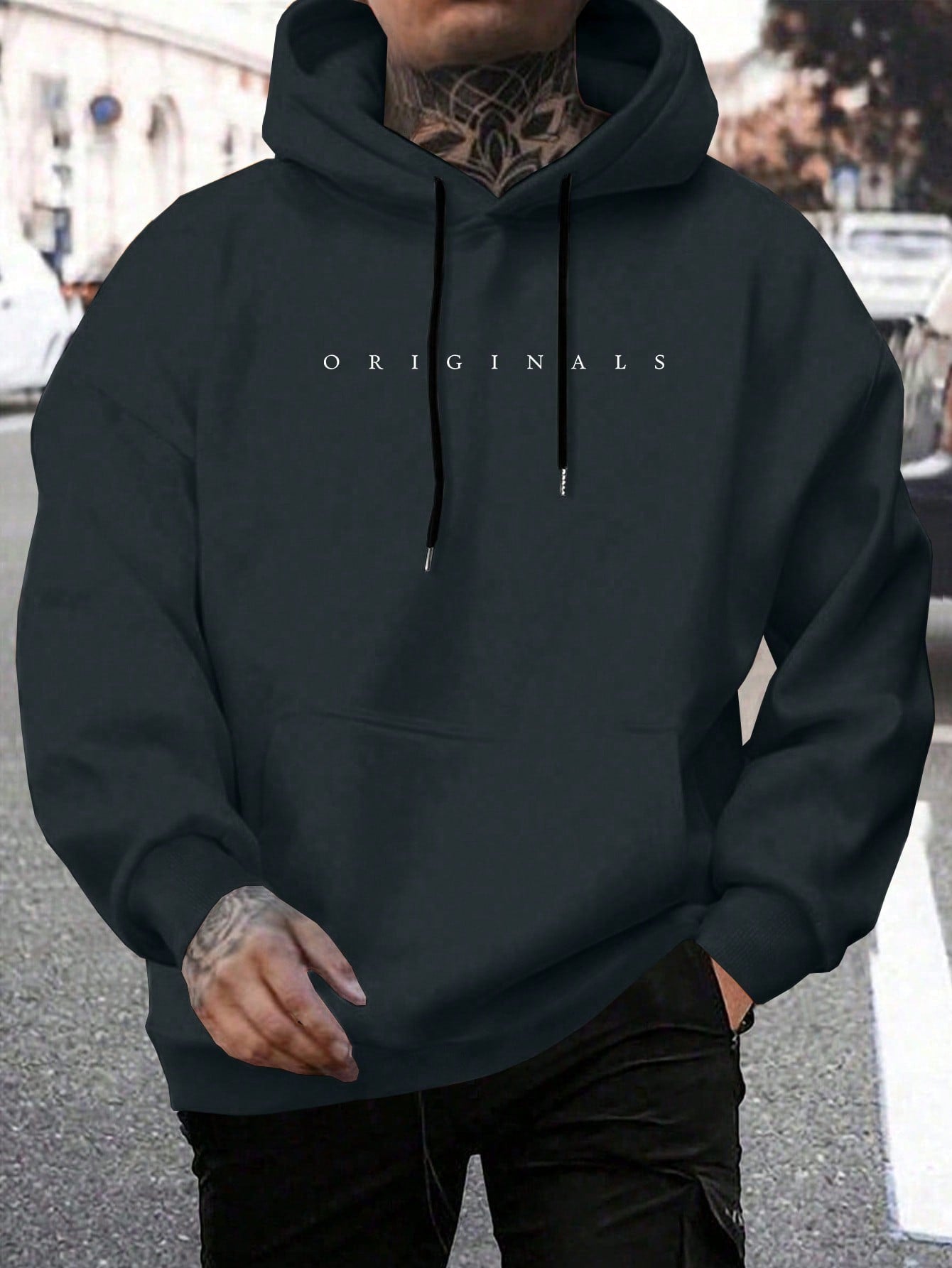 Originals | Men's Hoodie Featuring Letter Print