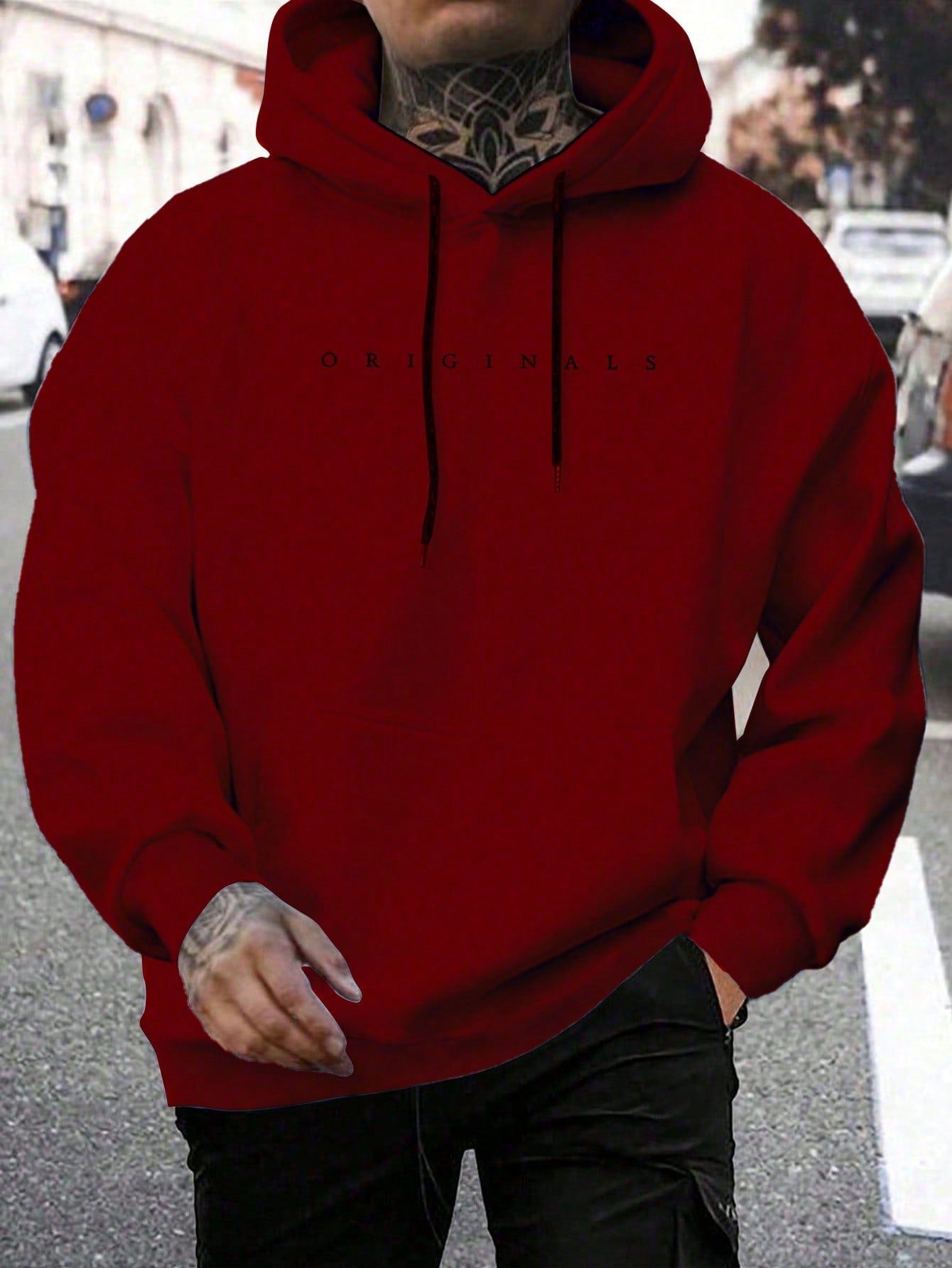 Originals | Men's Hoodie Featuring Letter Print