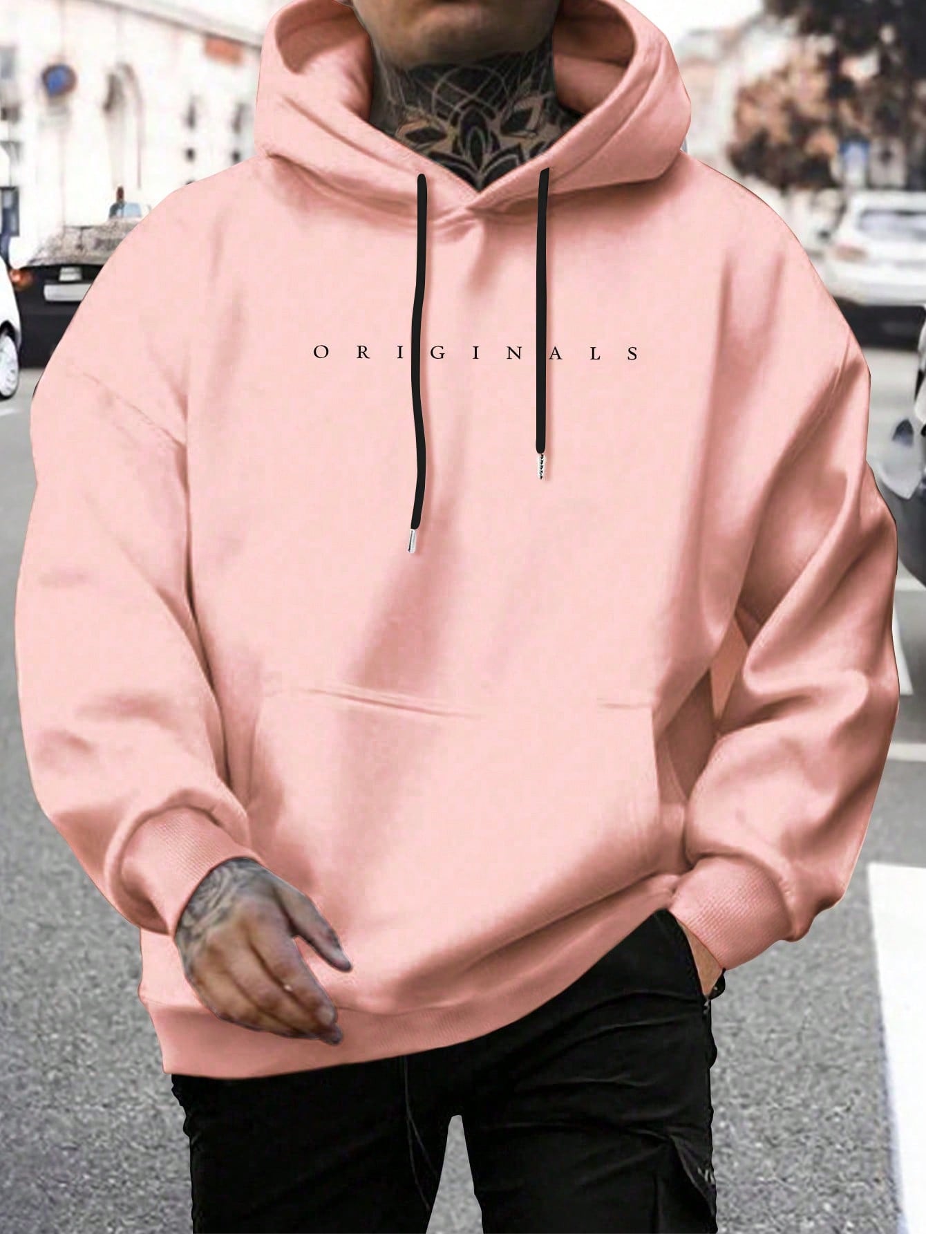 Originals | Men's Hoodie Featuring Letter Print