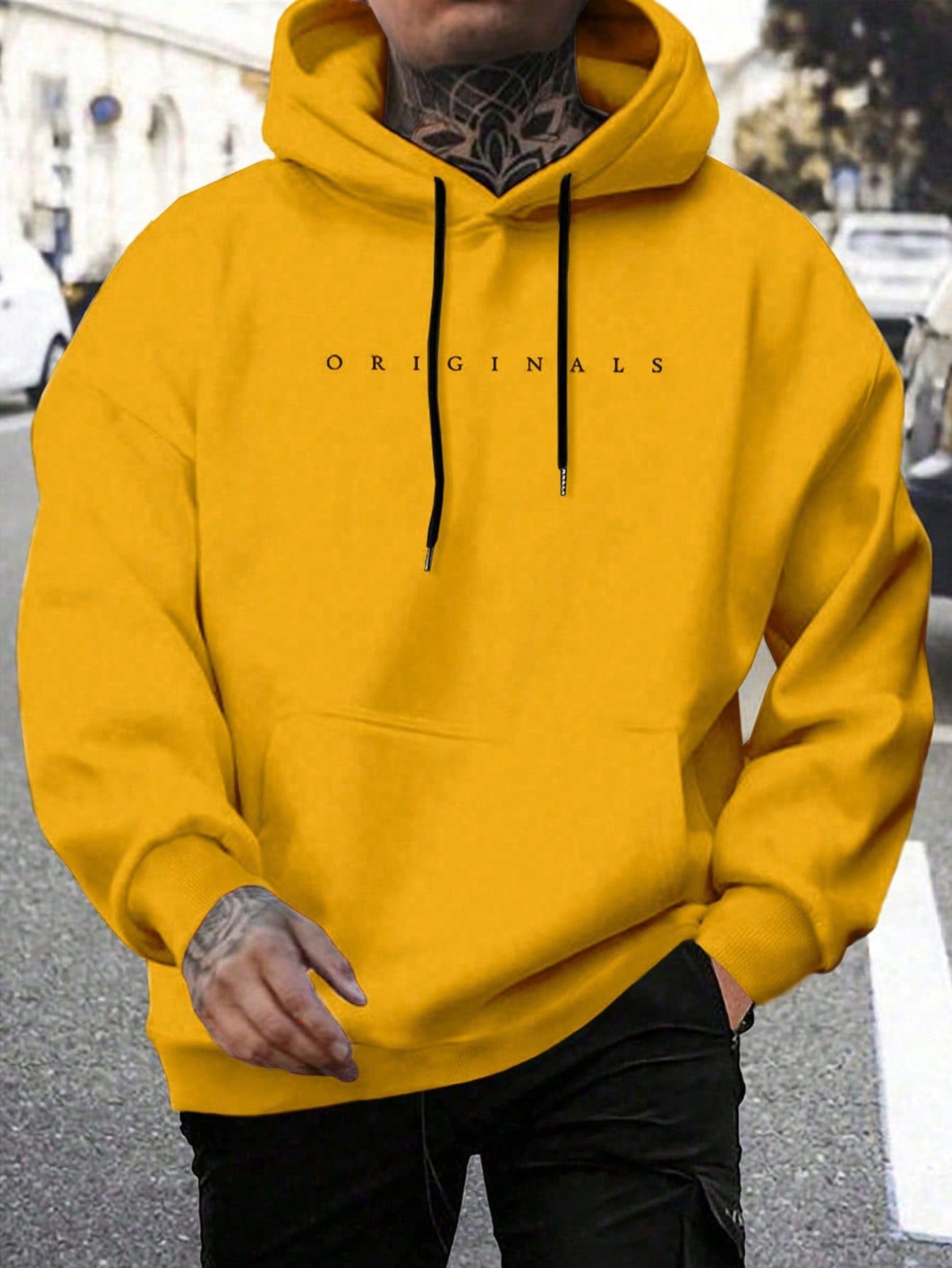 Originals | Men's Hoodie Featuring Letter Print