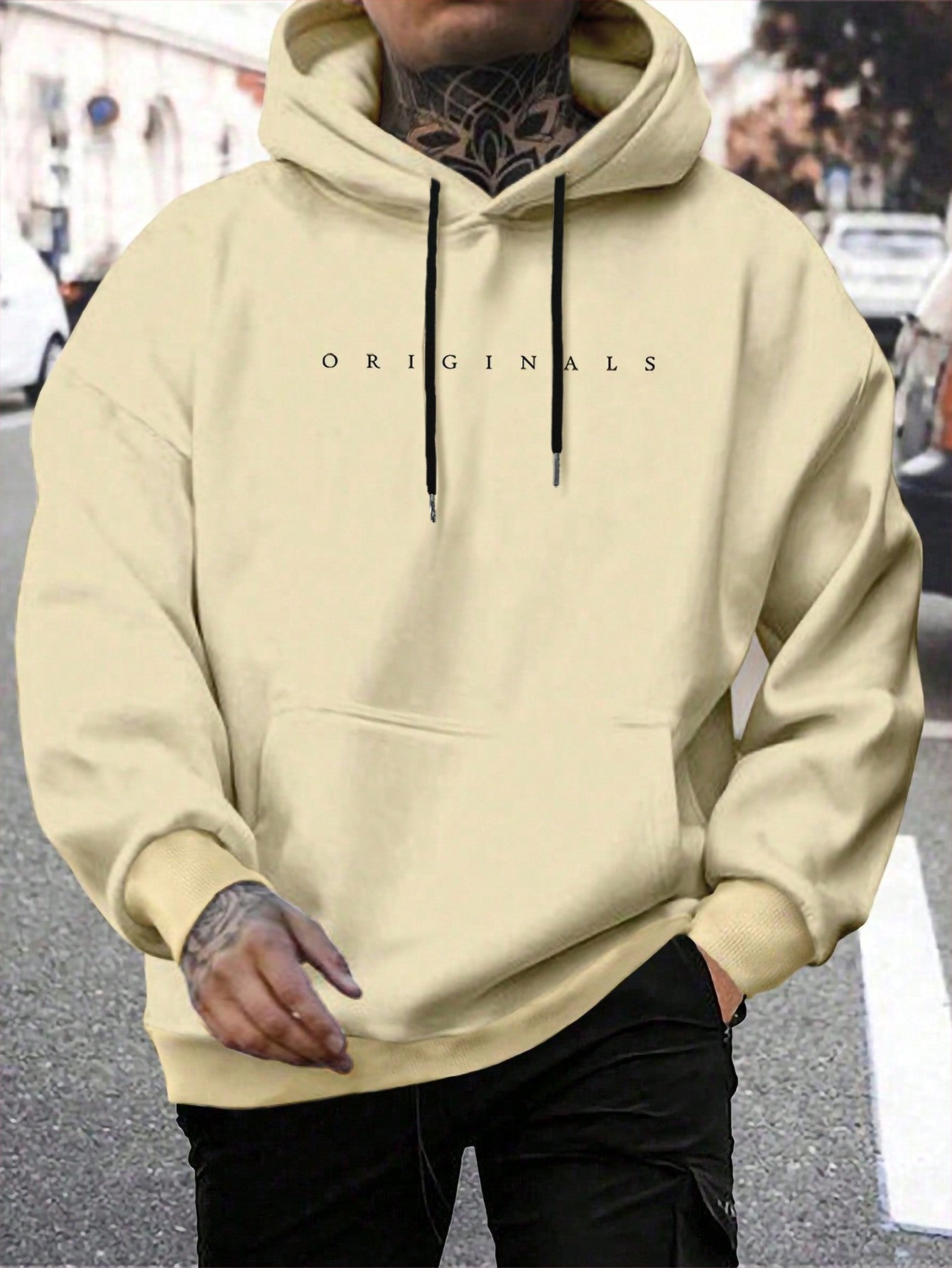 Originals | Men's Hoodie Featuring Letter Print